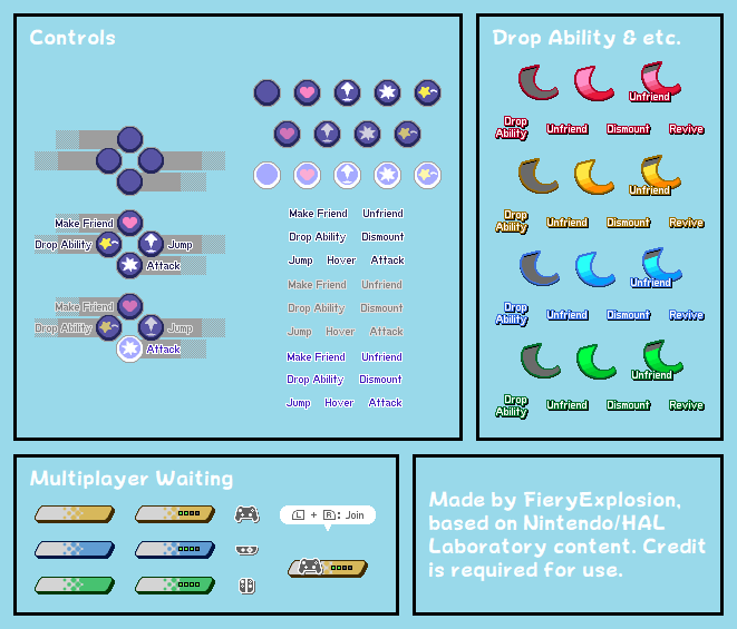 Star Allies Miscellaneous HUD Elements