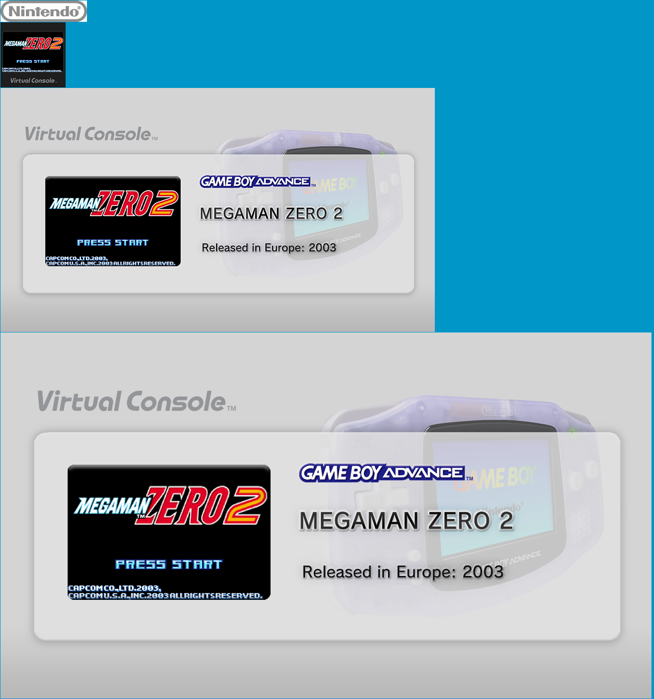 Virtual Console - MEGAMAN ZERO 2