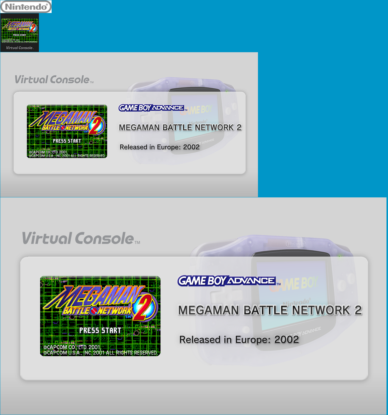 Virtual Console - MEGAMAN BATTLE NETWORK 2