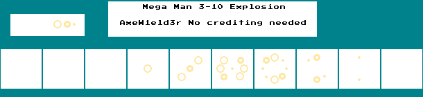 Mega Man 9 - Explosion Effect