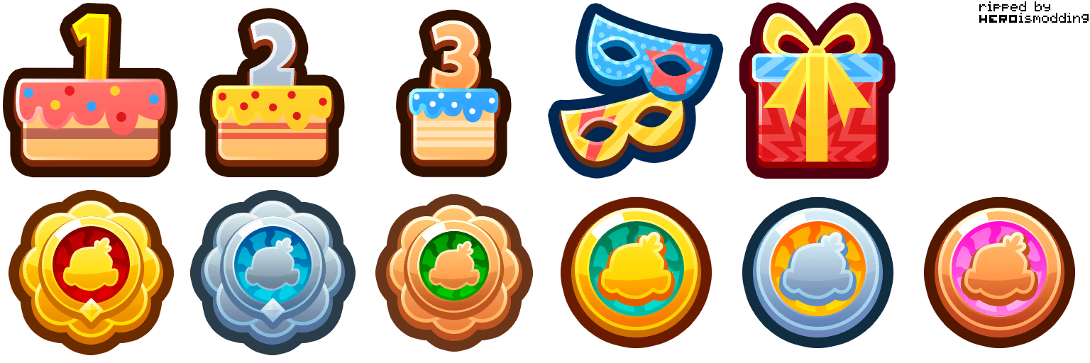 Bloons Pop! - Global Reward Icons