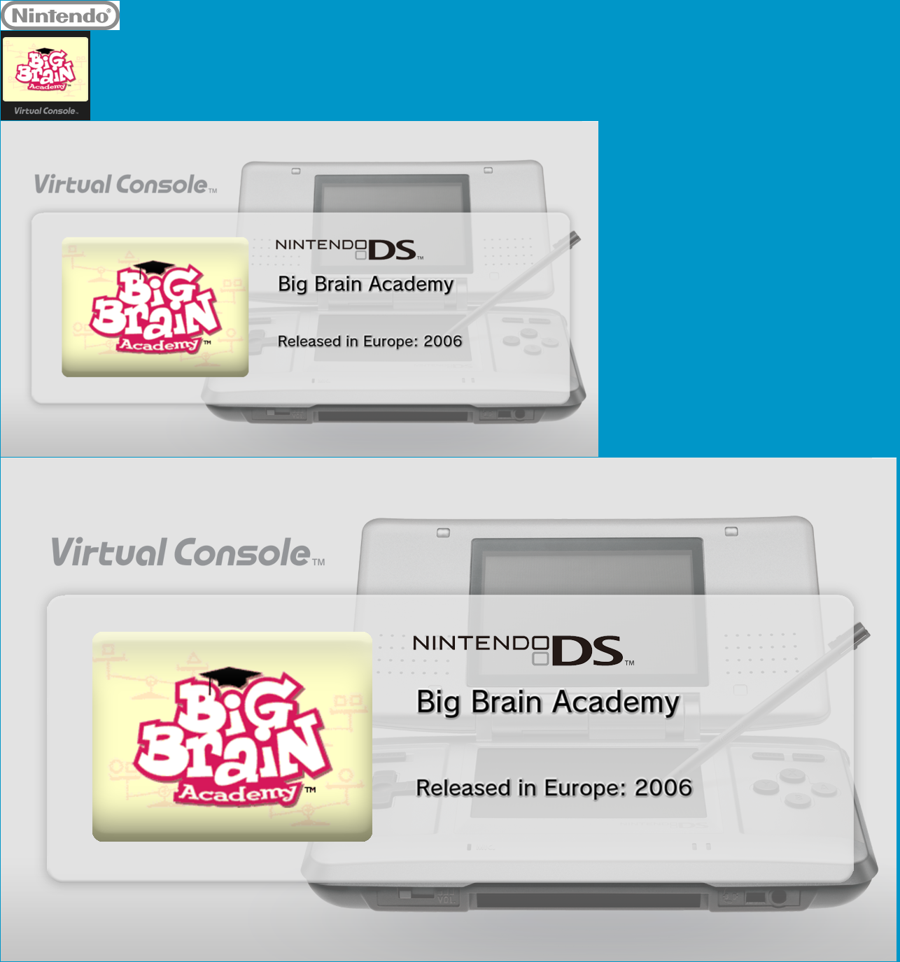 Virtual Console - Big Brain Academy