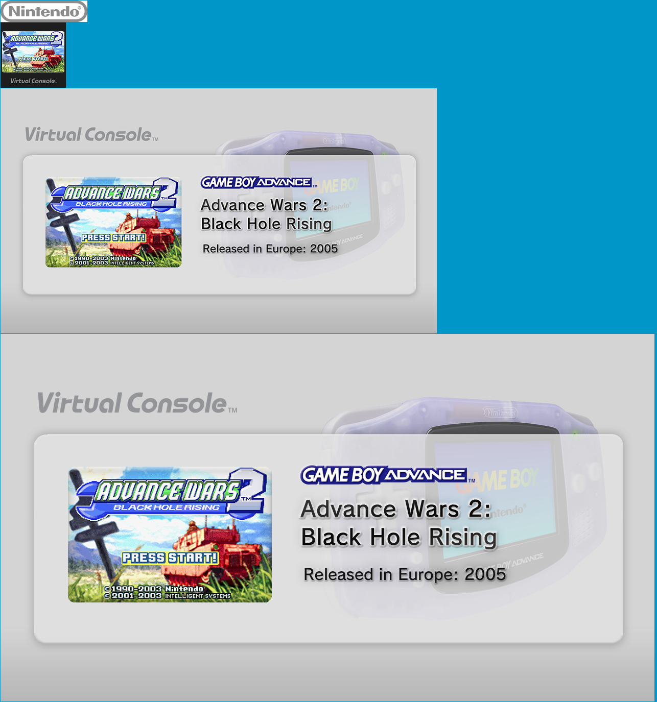 Virtual Console - Advance Wars 2: Black Hole Rising