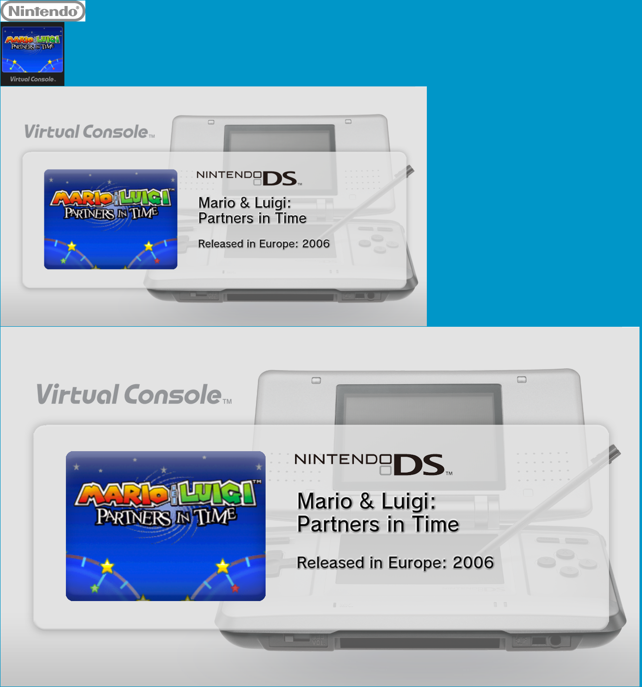 Virtual Console - Mario & Luigi: Partners in Time