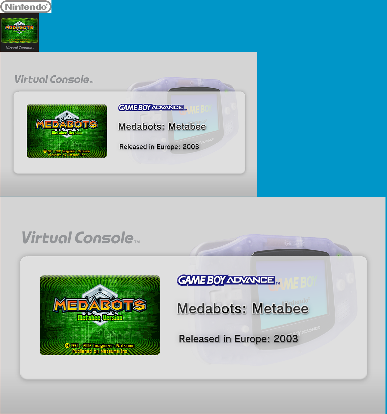 Virtual Console - Medabots: Metabee