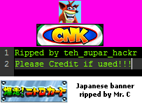 Crash Nitro Kart - Save Data Icon & Banner