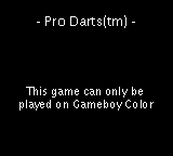 Game Boy Error Message