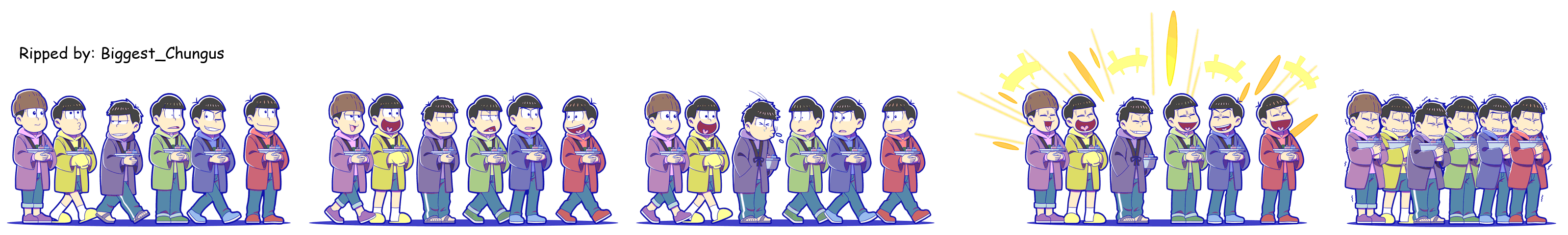 Osomatsu-san Hesokuri Wars: Battle of the NEETs - Padded Kimono