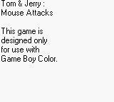 Game Boy Error Message