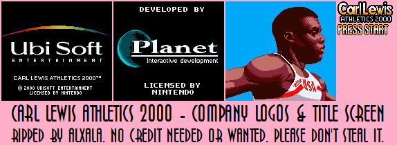 Company Screens & Title Screen