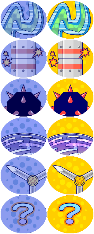 Kururin Squash! - Level Icons