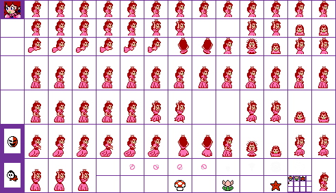 Super Mario Bros. Crossover - Princess Toadstool - Super Mario Bros. 2