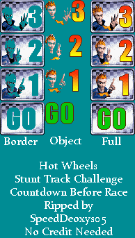 Hot Wheels: Stunt Track Challenge - Countdown Before Race