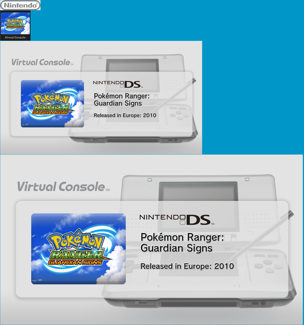 Virtual Console - Pokémon Ranger: Guardian Signs