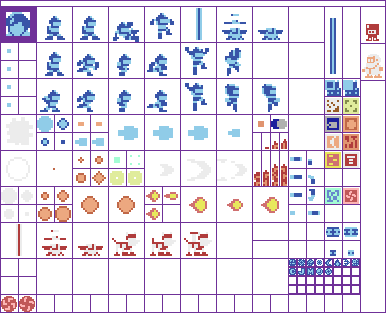 Super Mario Bros. Crossover - Mega Man - Atari 2600