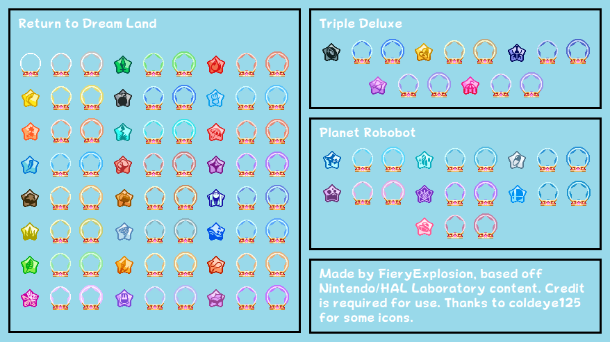 Kirby Customs - Copy Essences (3DS-Style)