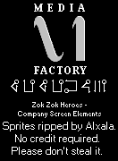 Zok Zok Heroes - Company Screen Elements