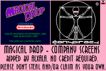 Magical Drop - Company Screens