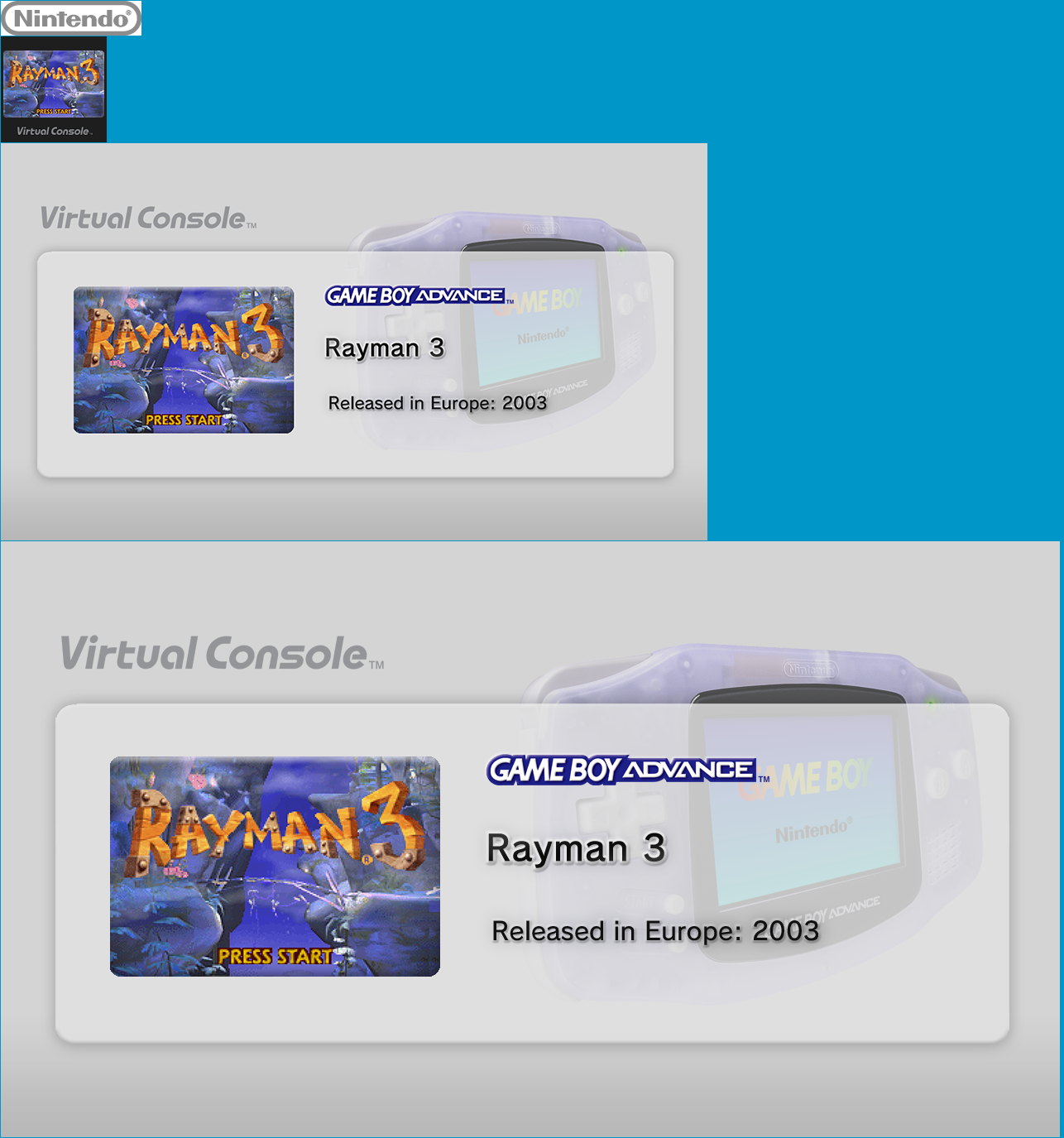 Virtual Console - Rayman 3