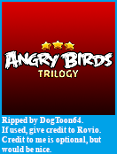 Angry Birds Trilogy - HOME Menu Icon