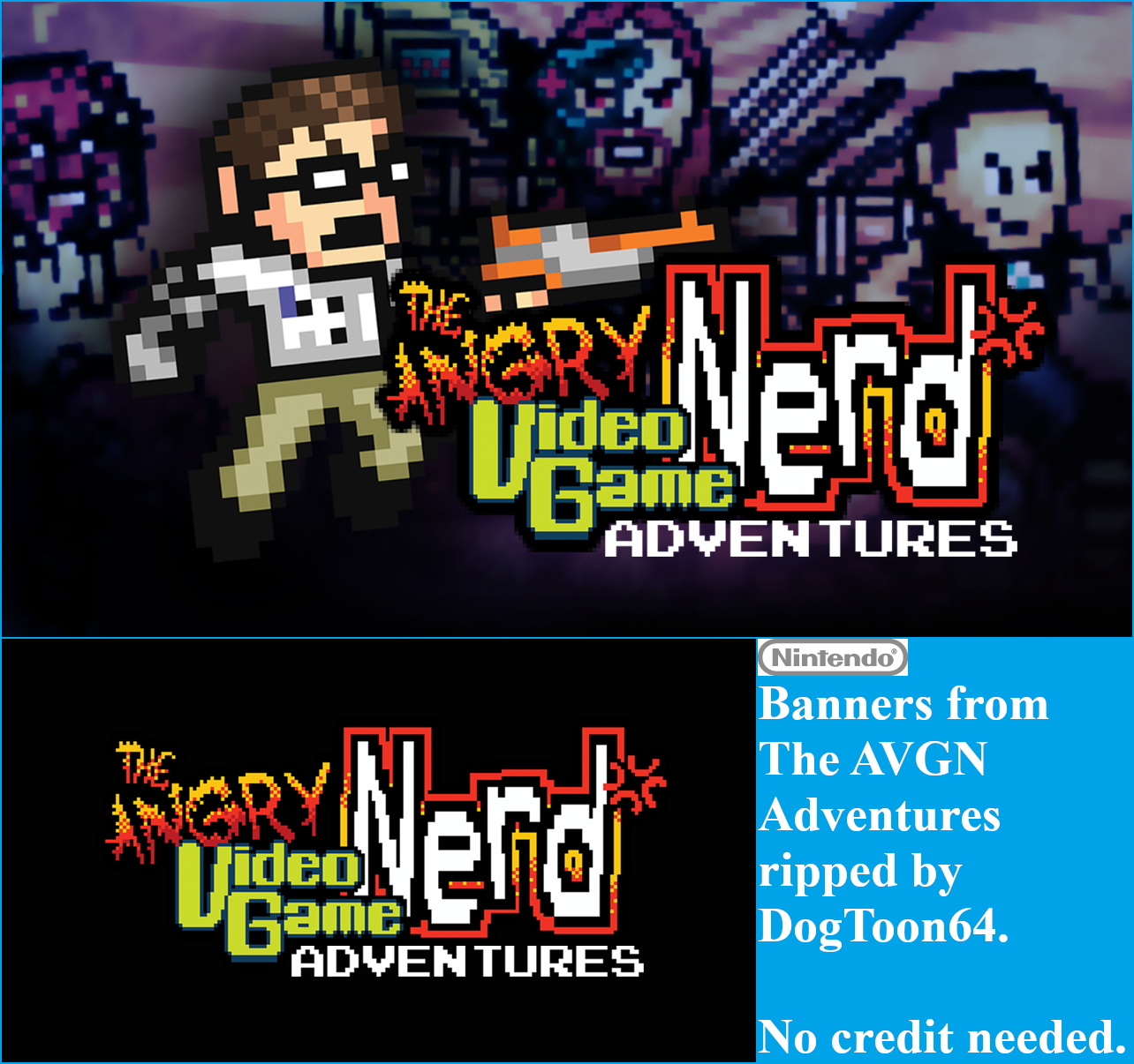 The Angry Video Game Nerd Adventures - Banners