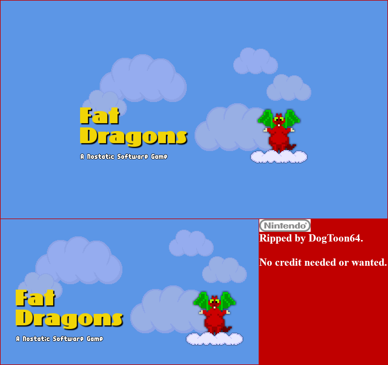 Fat Dragons - Banners