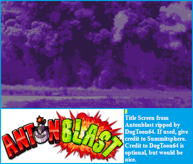 ANTONBLAST (Demo) - Title Screen