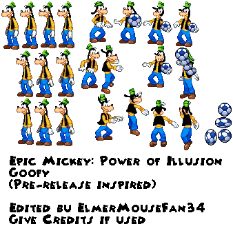 Goofy (Power of Illusion, Early Sprites Expanded)