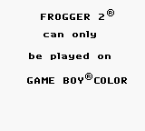 Game Boy Error Message