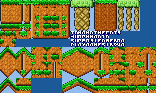 Overworld Tileset (Super Mario Bros. SNES-Style)