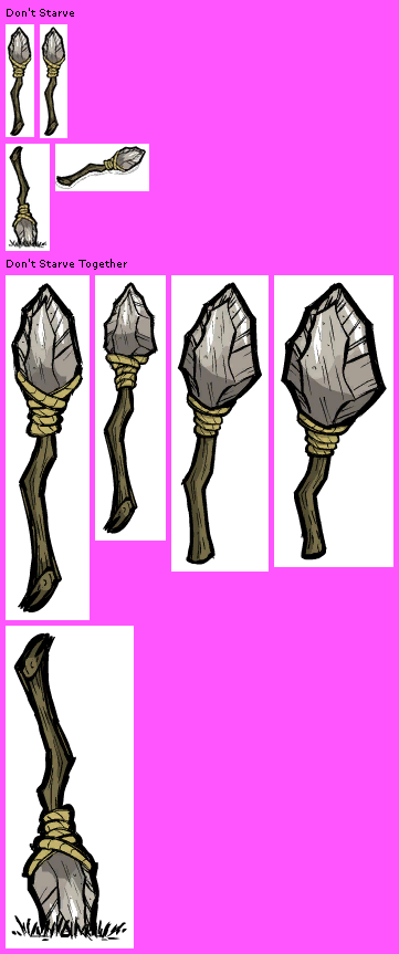 Don't Starve / Don't Starve Together - Spear