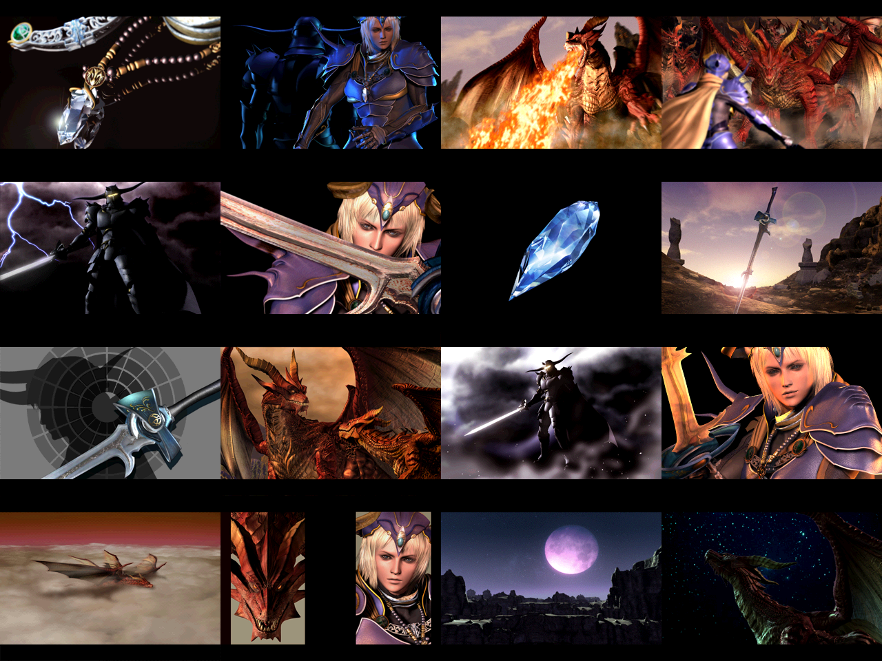 Final Fantasy Origins: Final Fantasy 1 - Reward Images