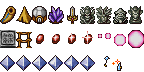 Final Fantasy Origins: Final Fantasy 1 - Objects