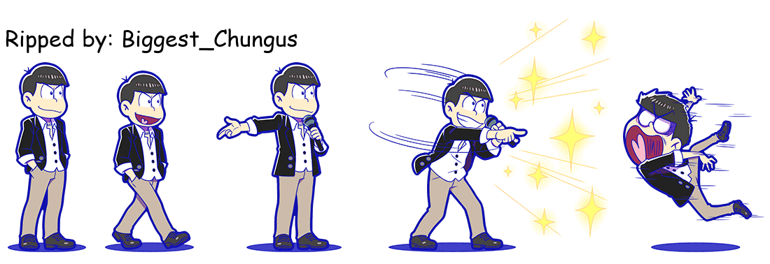 Osomatsu-san Hesokuri Wars: Battle of the NEETs - Karamatsu (Idol: Casual Outfit)