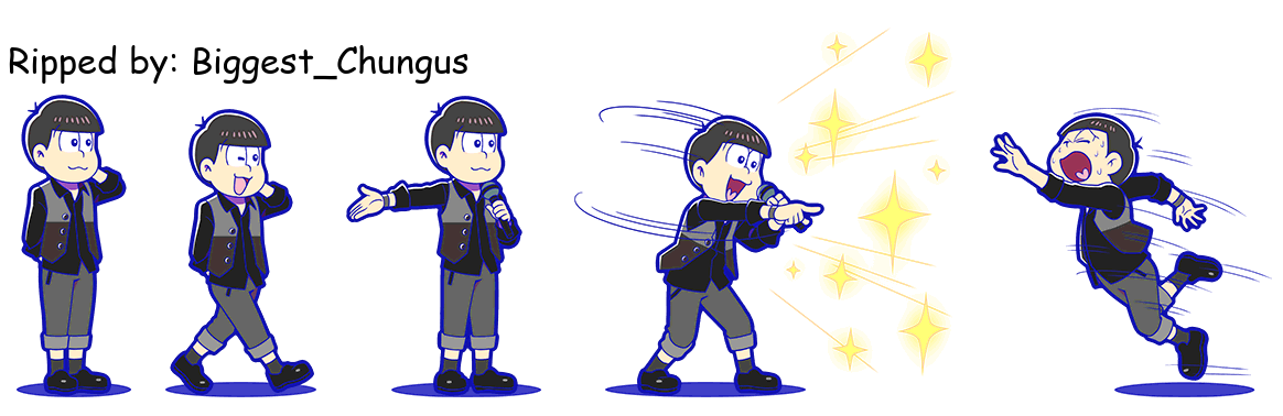 Osomatsu-san Hesokuri Wars: Battle of the NEETs - Todomatsu (Idol: Casual Outfit)