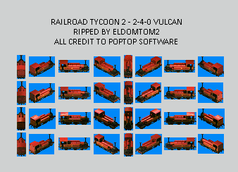 Railroad Tycoon 2 - 2-4-0 Vulcan