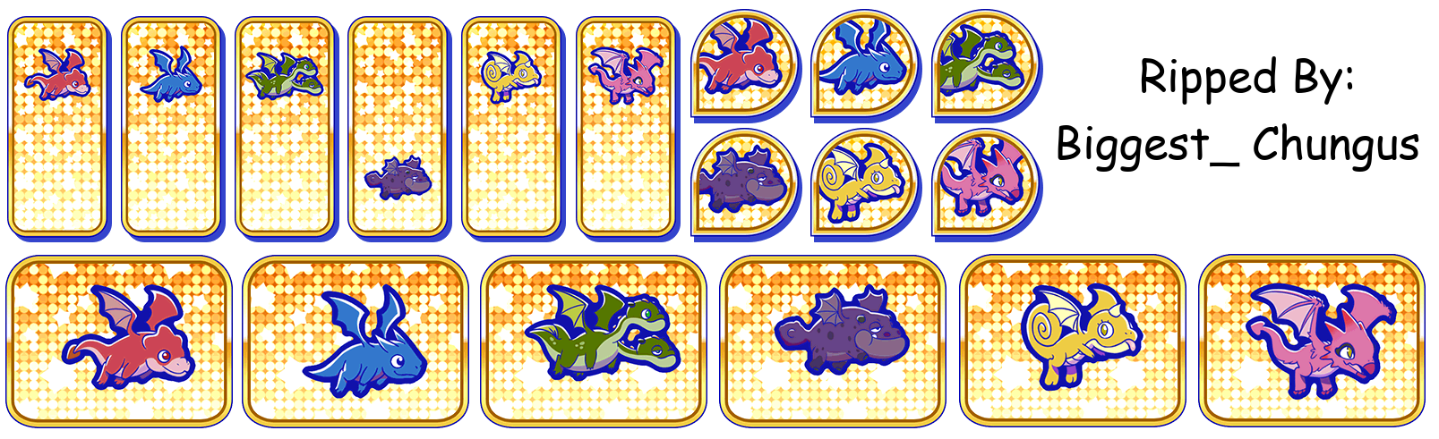 Set Icons (Baby Dragon)