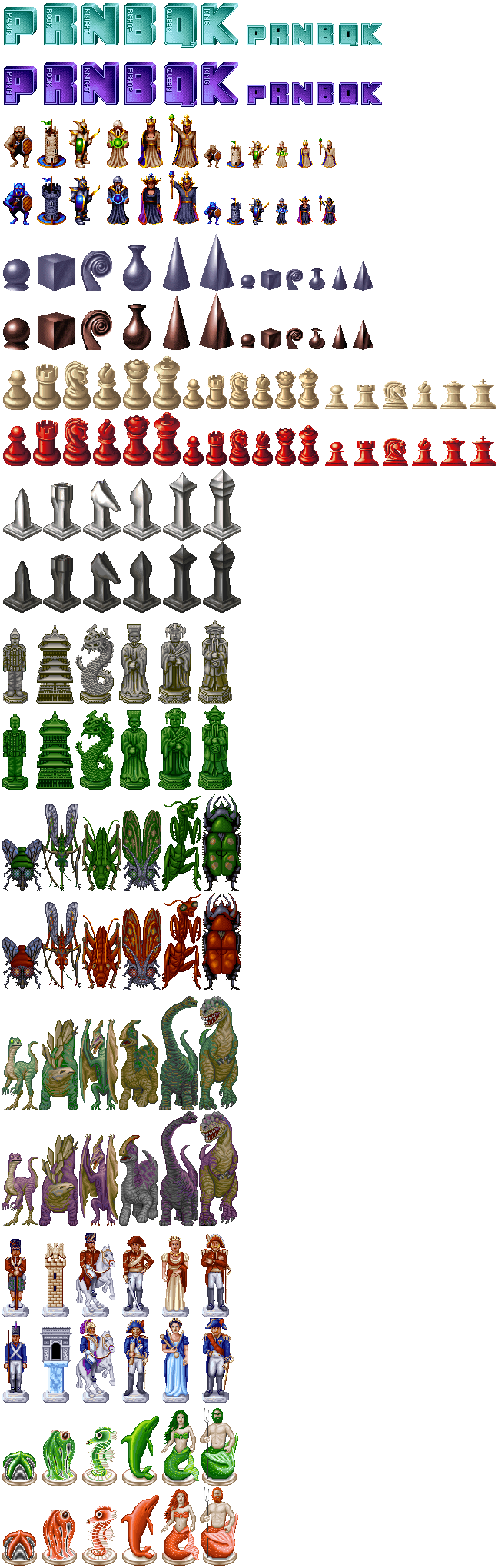 Chess Piece Sets