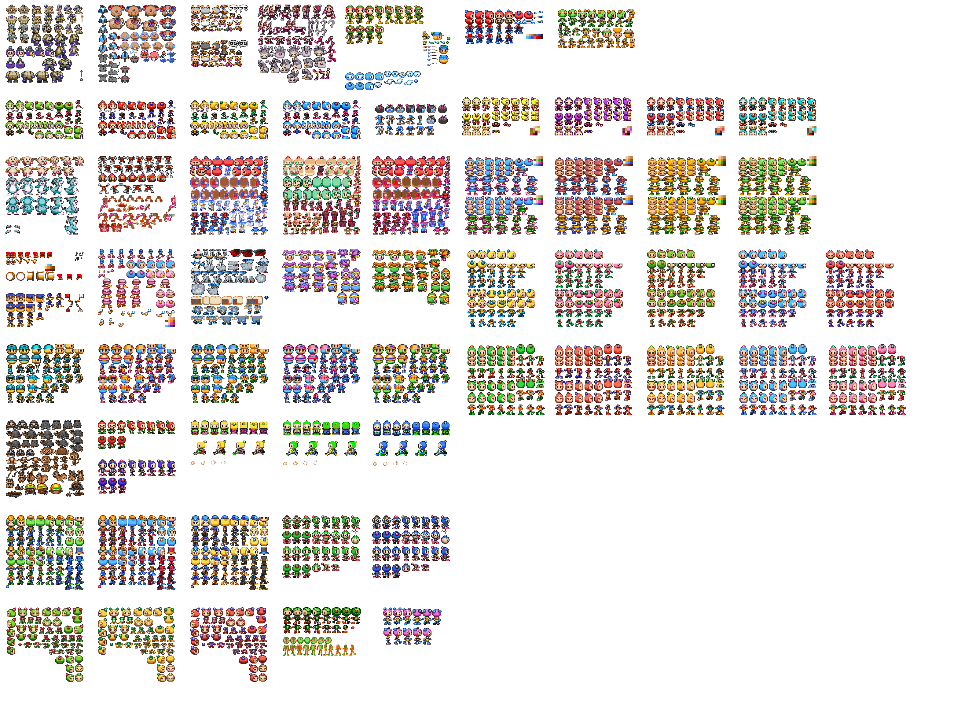 Bomberman Kart DX - Other NPCs