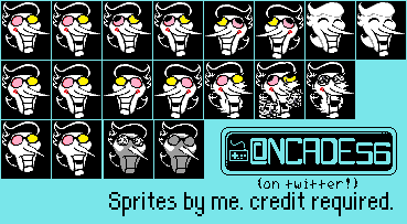 Deltarune Customs - Spamton (Dialogue Portraits)