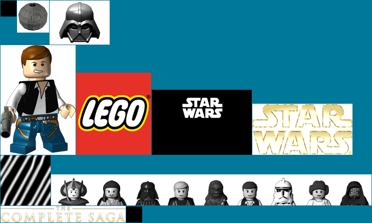 LEGO Star Wars: The Complete Saga - Wii Menu Icon & Banner