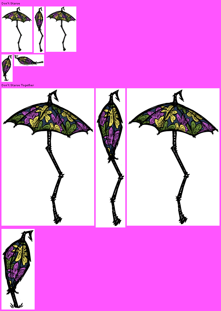 Don't Starve / Don't Starve Together - Pretty Parasol
