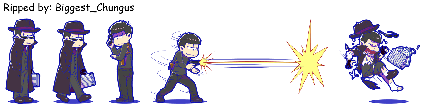 Osomatsu-san Hesokuri Wars: Battle of the NEETs - Ichimatsu (Spy)