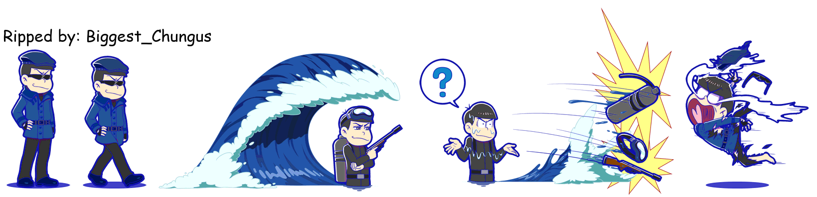 Osomatsu-san Hesokuri Wars: Battle of the NEETs - Karamatsu (Spy)