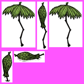 Don't Starve / Don't Starve Together - Tropical Parasol