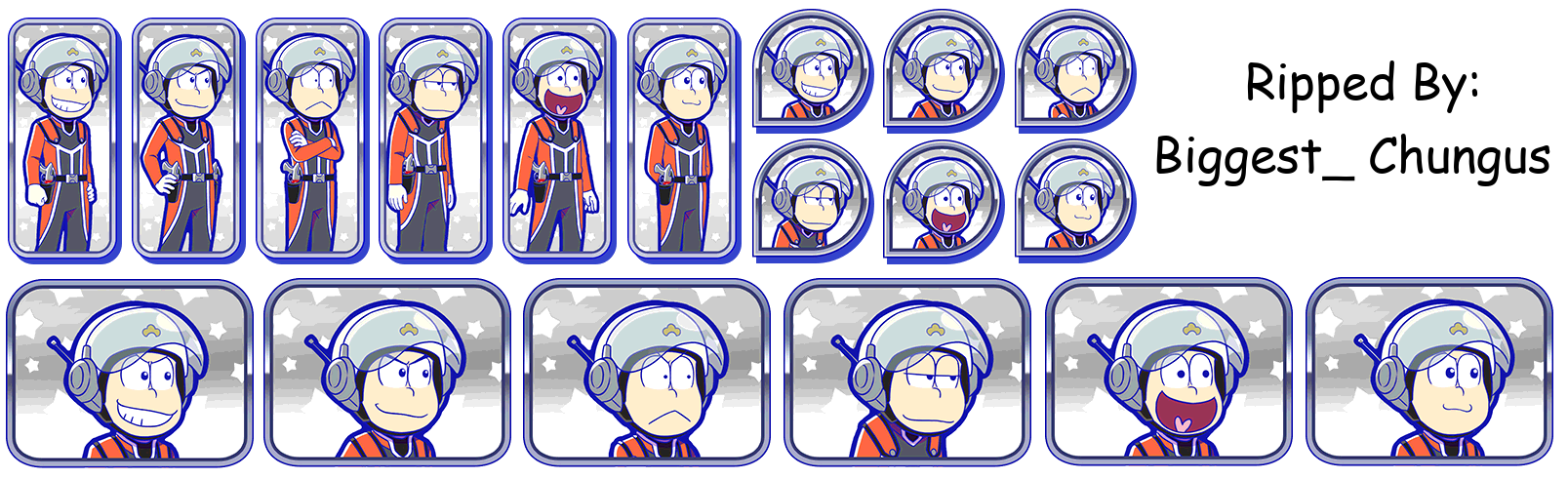 Set Icons (Akatsuka's Earth Defence Force)