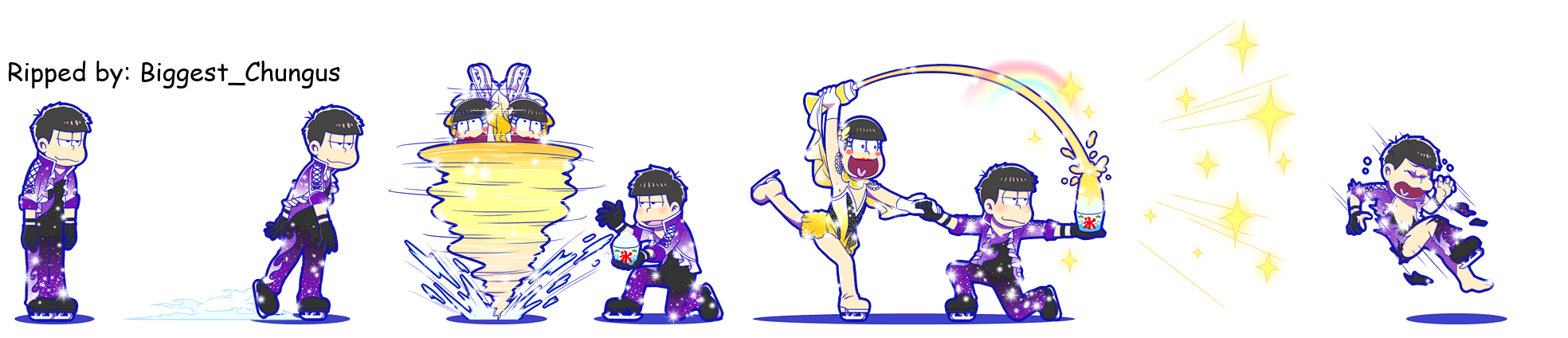 Osomatsu-san Hesokuri Wars: Battle of the NEETs - Ichimatsu (Ice Skater)