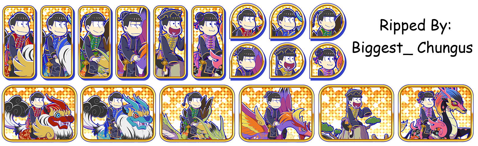 Set Icons (China Clothes: The Mythical Auspicious Beast Tamer)