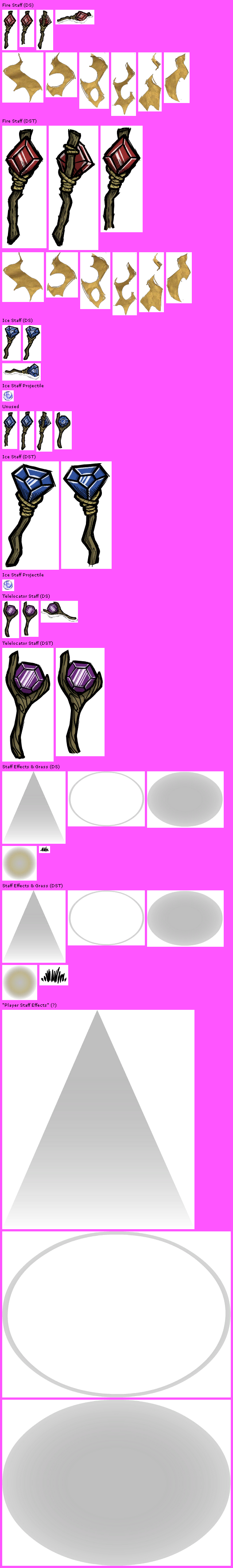 Don't Starve / Don't Starve Together - Fire Staff, Ice Staff, & Telelocator Staff