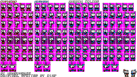 Cuphead & Mugman (Mega Man 8-bit Deathmatch-Style)